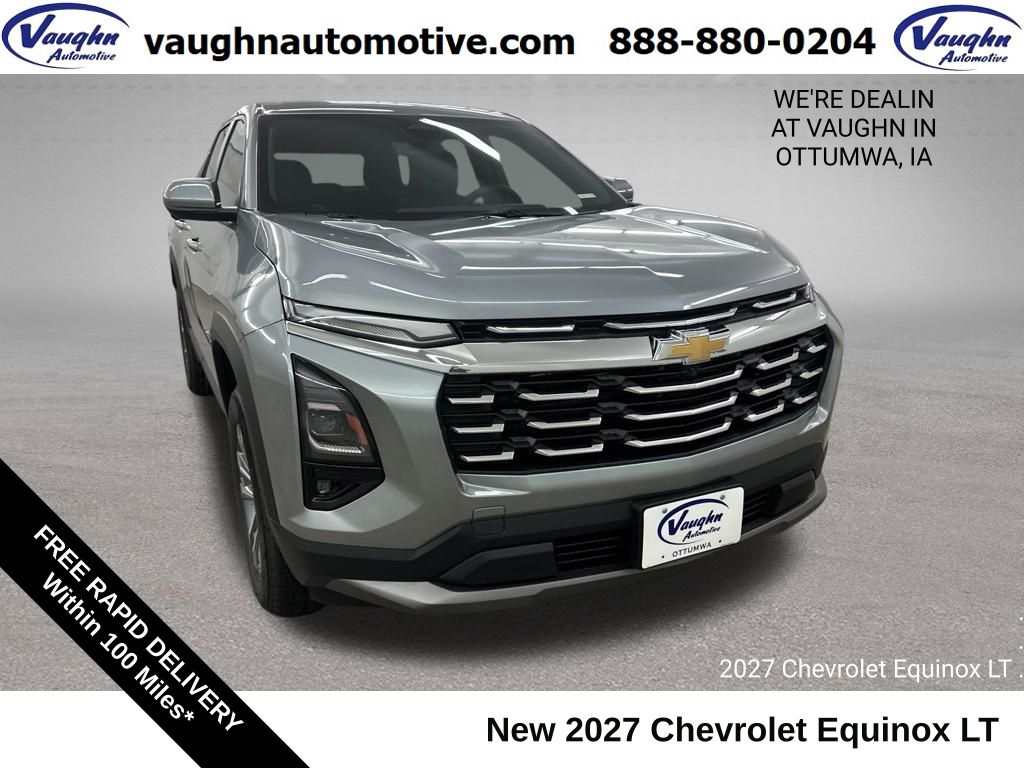 Sterling Gray Metallic 2027 Chevrolet Equinox SUV / Crossover Four-Wheel Drive 8-Speed Automatic