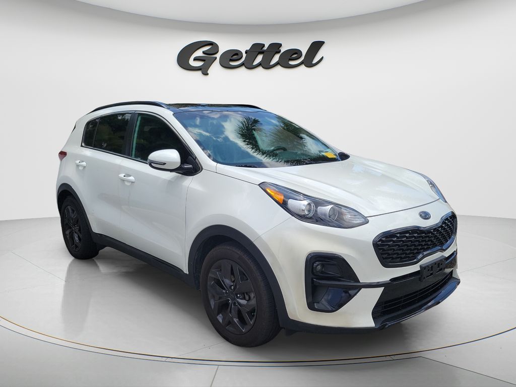 Certified Used 2021 White Kia S image 2