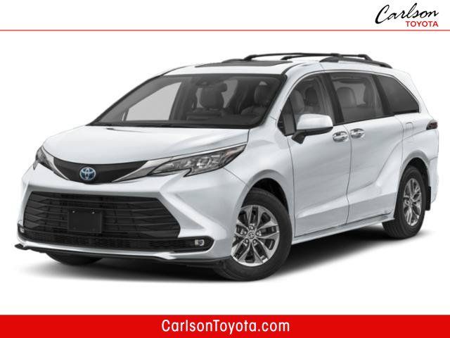 Blueprint 2026 Toyota Sienna Minivan All-Wheel Drive Continuously Variable Transmission