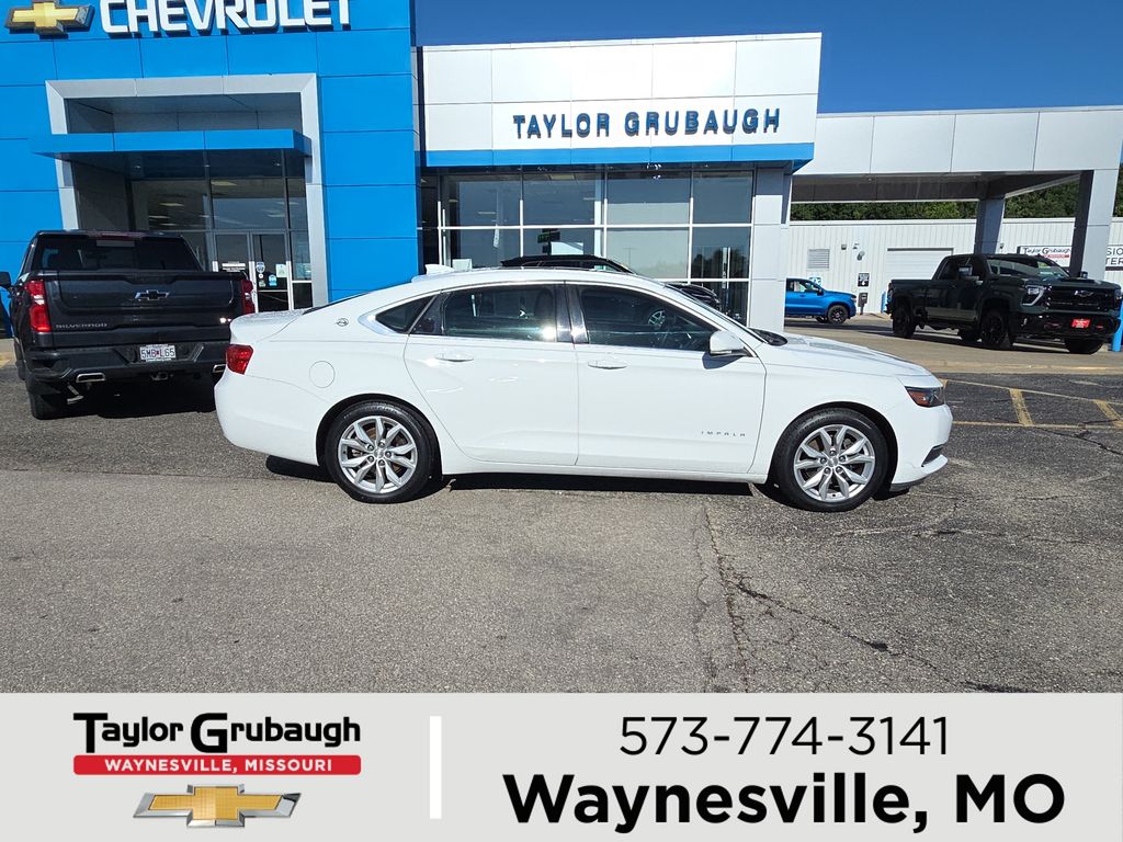 Summit White 2015 Chevrolet Impala 1LT FWD Sedan Front-Wheel Drive 6-Speed Automatic
