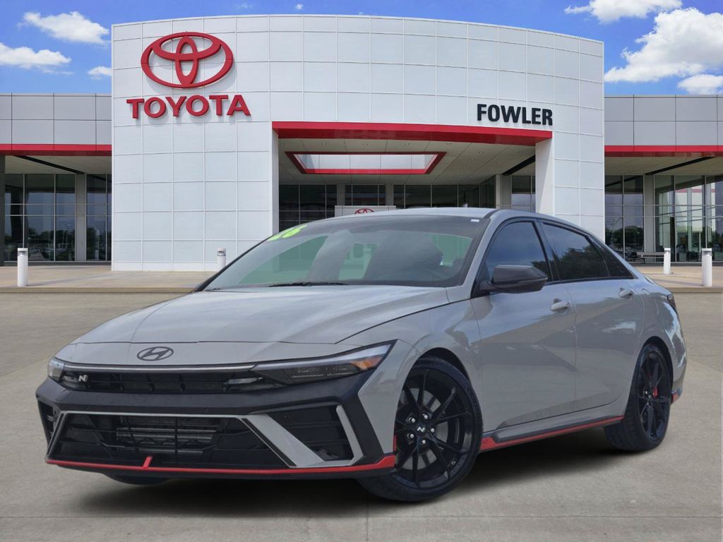 Cyber Gray 2026 Hyundai Elantra N Sedan Front-Wheel Drive 6-Speed Manual