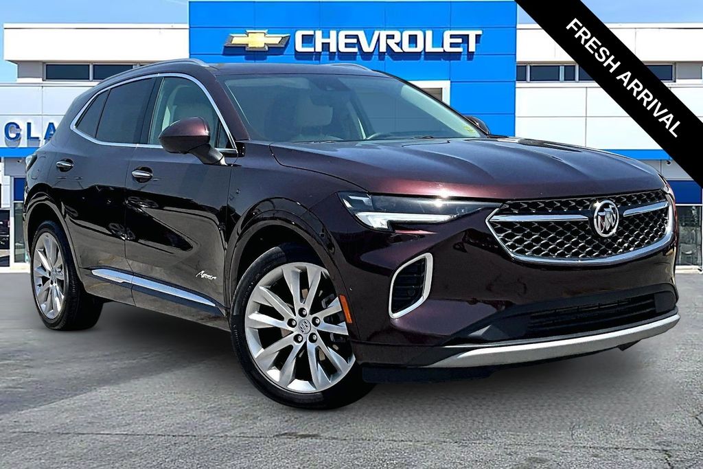 Rich Garnet Metallic 2023 Buick Envision SUV / Crossover All-Wheel Drive 9-Speed Automatic