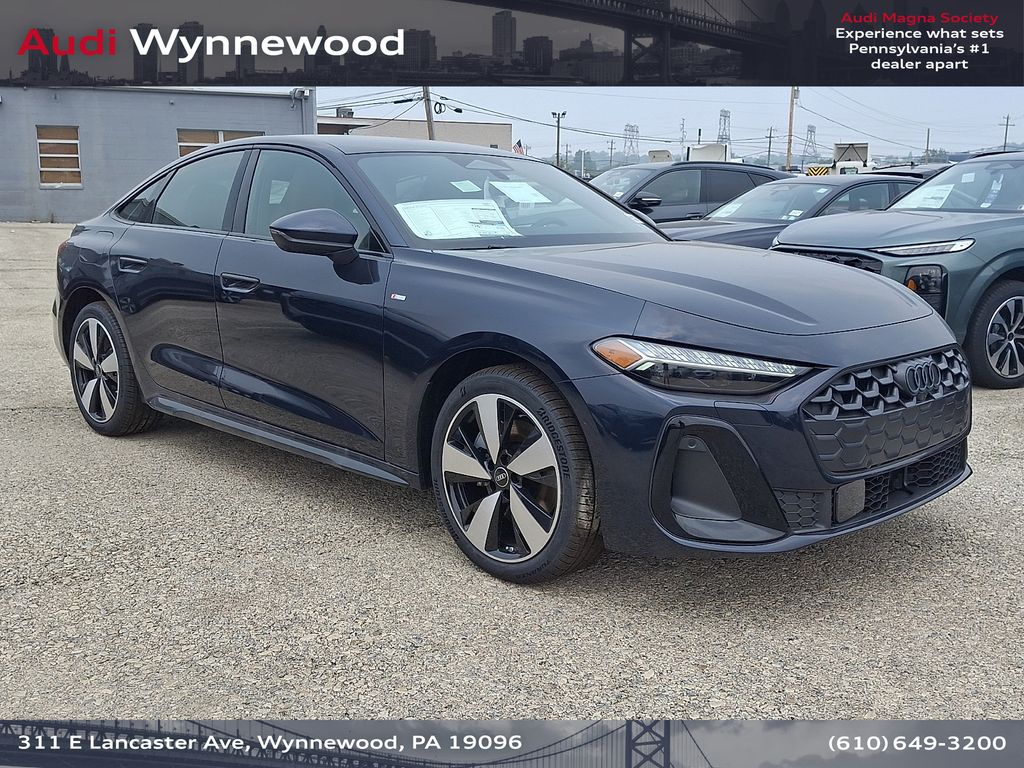 Firmament Blue Metallic 2026 Audi A5 Coupe 7-Speed Automatic