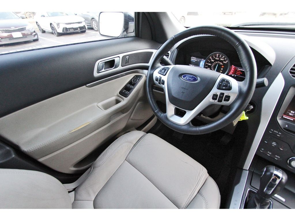 2013 Ford Explorer XLT White at DeMontrond Gulf Freeway