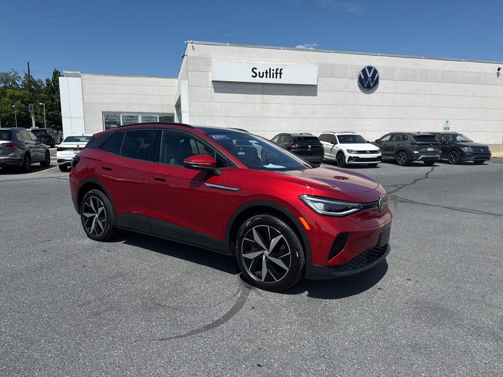2023 Volkswagen ID.4 Pro S Blue at Sutliff Volkswagen