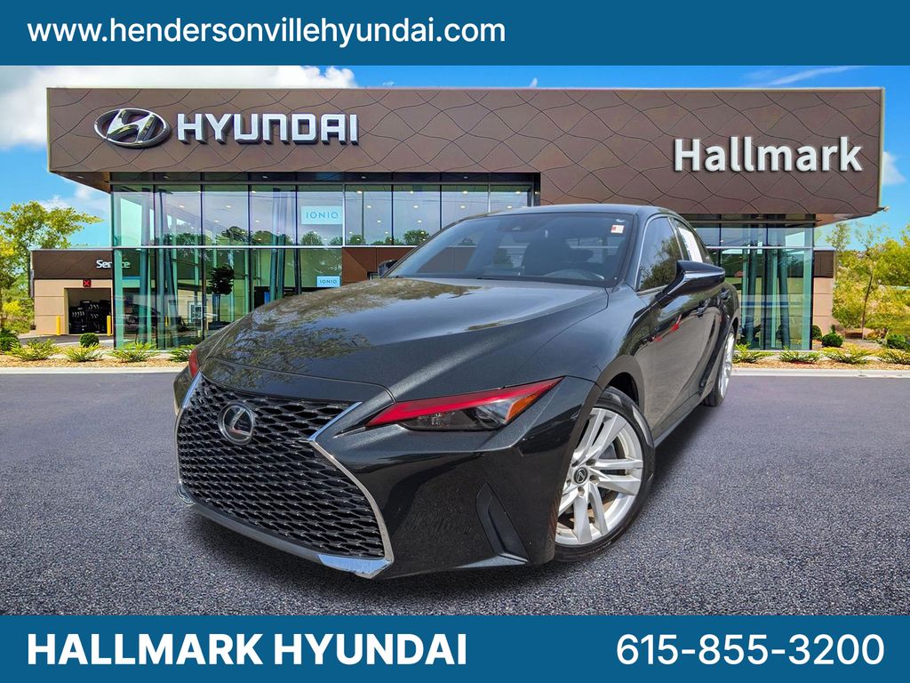 Black (Caviar) 2022 Lexus IS 300 RWD Sedan Rear-Wheel Drive 8-Speed Automatic