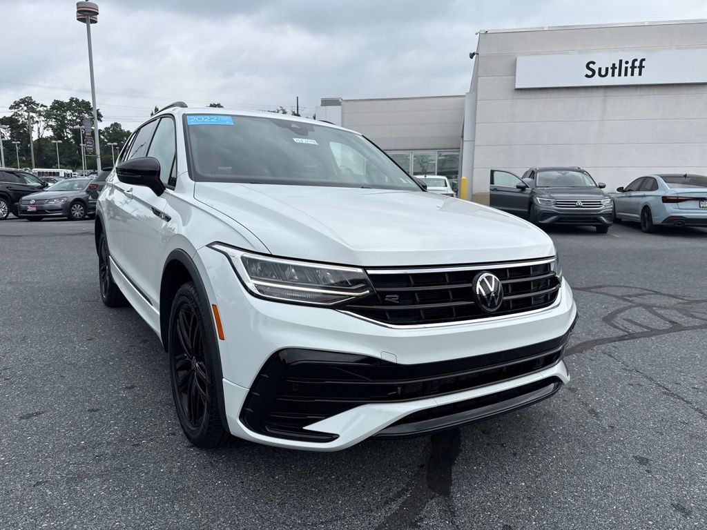 2022 Volkswagen Tiguan 2.0T SE R-Line Black White at Bob Ruth Ford