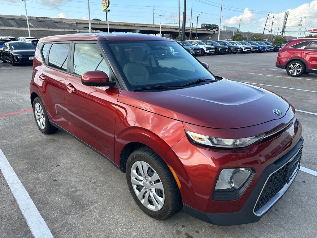 2020 Kia Soul LX Orange at Autostrade