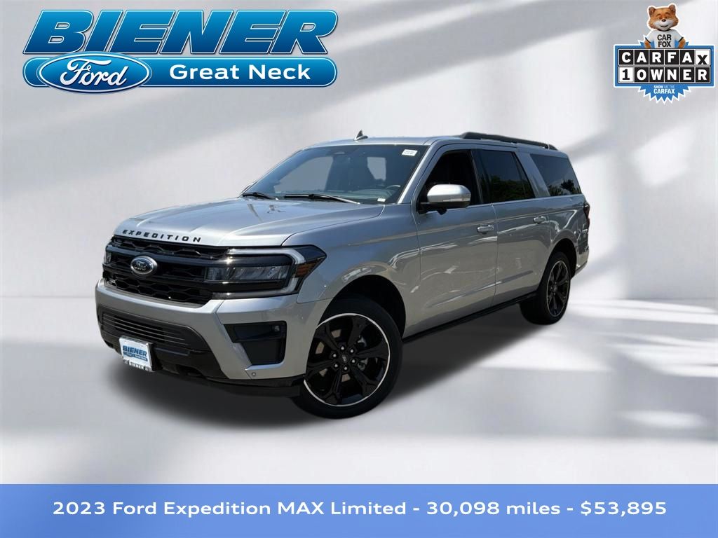 Silver Metallic 2023 Ford Expedition SUV / Crossover Four-Wheel Drive Automatic