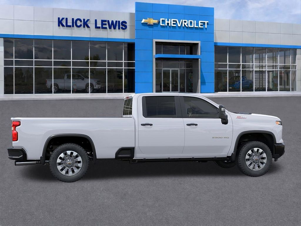 2026 Chevrolet Silverado 2500HD Custom White at Klick Lewis Buick Chevrolet
