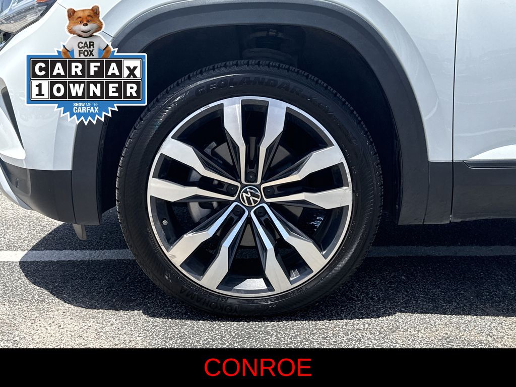2022 Volkswagen Atlas 3.6L V6 SE w/Technology White at Bayway Cadillac of The Woodlands