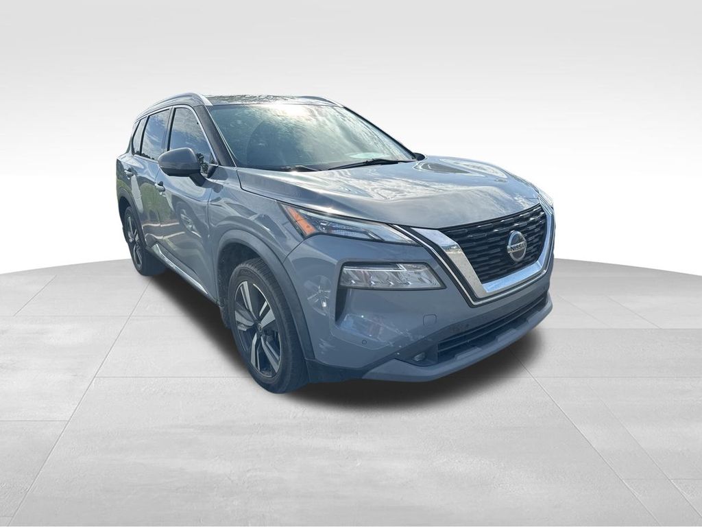 2021 Boulder Gray Pearl Nissan Rogue SL FWD SUV