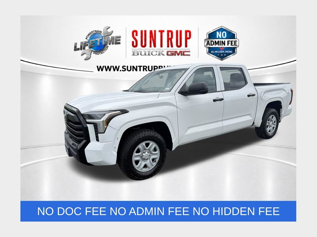 Ice 2024 Toyota Tundra SR CrewMax Cab 4WD Pickup Truck Four-Wheel Drive Automatic