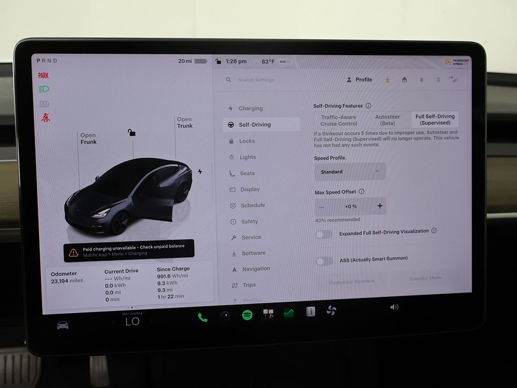 Used 2023 Gray Tesla Base image 44