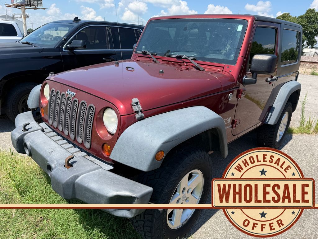 Red Rock Crystal Pearlcoat 2008 Jeep Wrangler SUV / Crossover Four-Wheel Drive 4-Speed Automatic