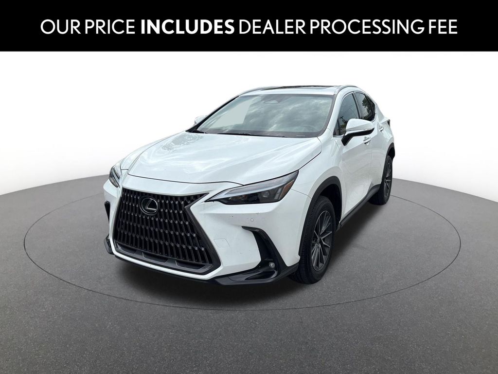 Ultra White 2026 Lexus NX Hybrid SUV / Crossover All-Wheel Drive Continuously Variable Transmission