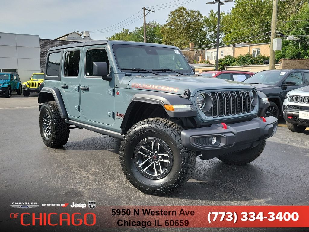 Anvil Clear Coat 2025 Jeep Wrangler SUV / Crossover Four-Wheel Drive 8-Speed Automatic