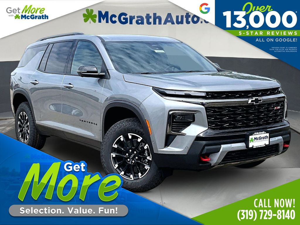 Sterling Gray Metallic 2026 Chevrolet Traverse SUV / Crossover Four-Wheel Drive 8-Speed Automatic