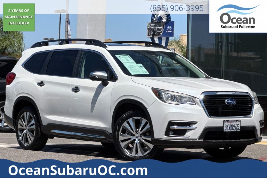 Crystal White Pearl 2019 Subaru Ascent SUV / Crossover All-Wheel Drive Continuously Variable Transmission