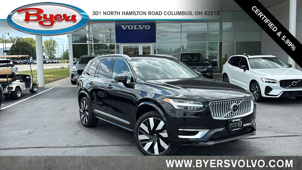 Onyx Black Metallic 2024 Volvo XC90 SUV / Crossover All-Wheel Drive Automatic