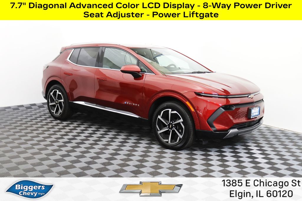 Radiant Red 2025 Chevrolet Equinox EV SUV / Crossover Front-Wheel Drive 1-Speed Automatic