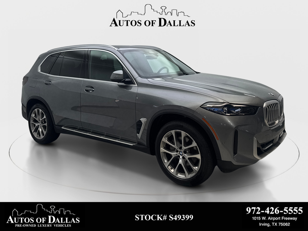 Gray Metallic 2024 BMW X5 SUV / Crossover Rear-Wheel Drive 8-Speed Automatic