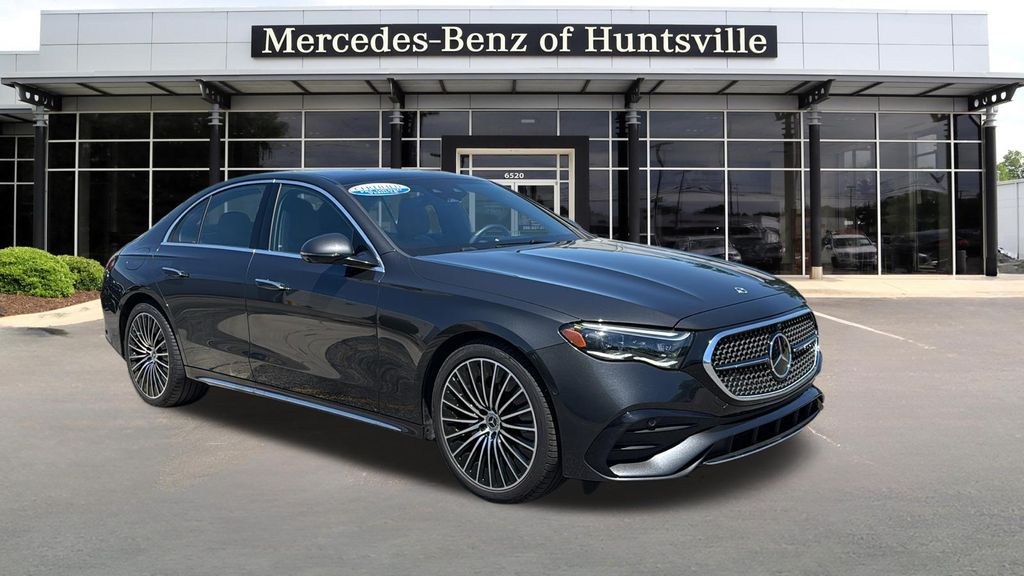 Graphite Gray Metallic 2026 Mercedes-Benz E-Class E 350 4MATIC Sedan All-Wheel Drive 9-Speed Automatic