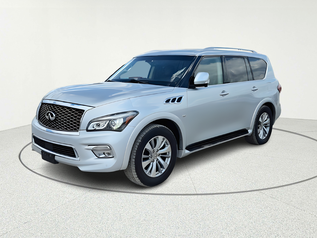 2016 INFINITI QX80 Base Silver at Texan Dodge Chrysler Jeep Ram