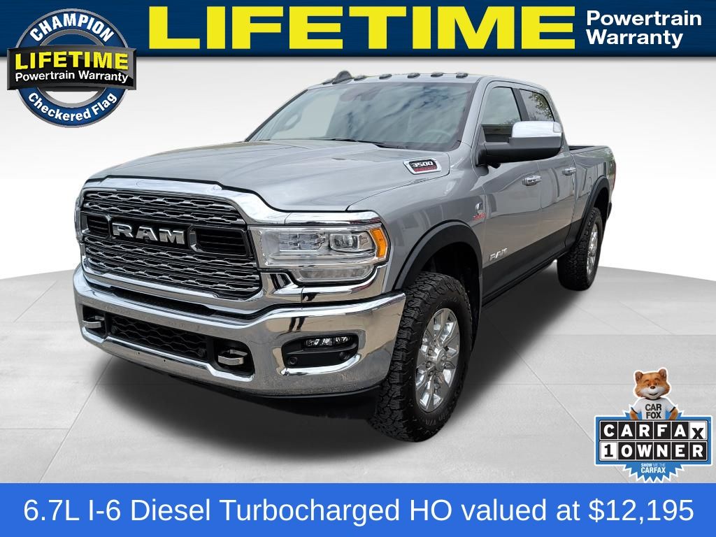 Billet Silver Metallic 2021 RAM 3500 Pickup Truck Four-Wheel Drive 6-Speed Automatic