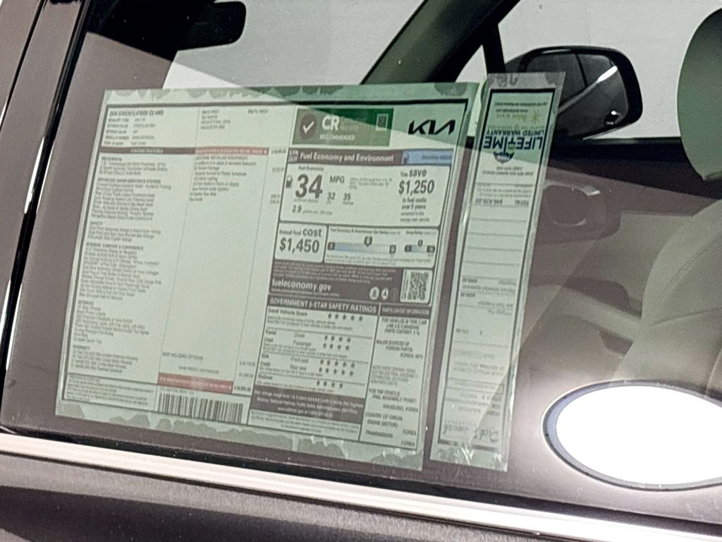 2026 Kia Sorento Hybrid EX