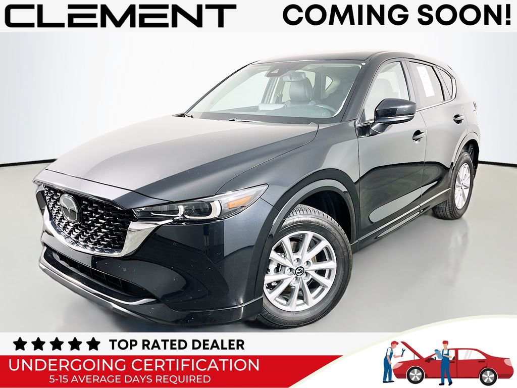 Jet Black Mica 2025 Mazda CX-5 2.5 S Preferred AWD SUV / Crossover All-Wheel Drive 6-Speed Automatic