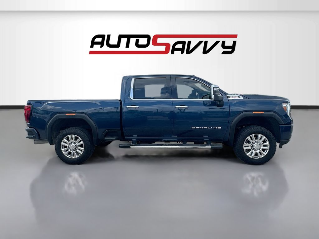 2022 GMC Sierra 2500HD Denali Blue at DeMontrond Automotive Group