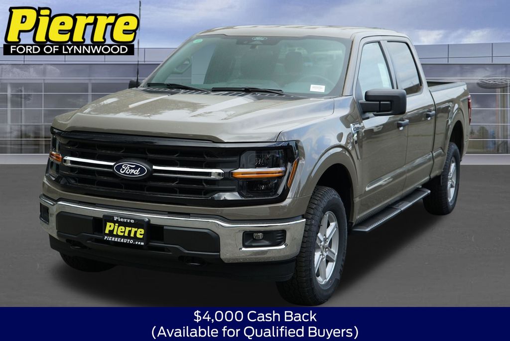 Gray 2026 Ford F-150 Pickup Truck Four-Wheel Drive Automatic