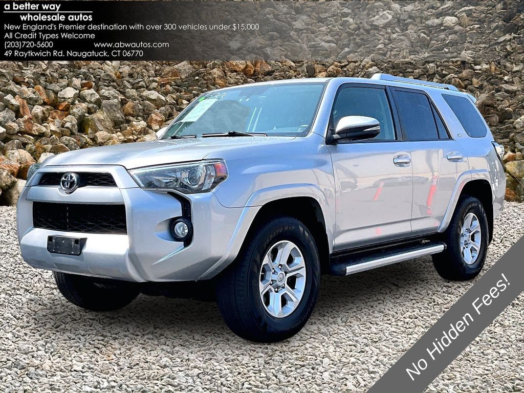 Silver 2016 Toyota 4Runner SUV / Crossover Four-Wheel Drive 5-Speed Automatic Overdrive