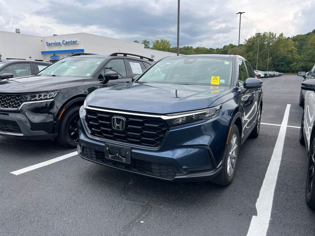 Canyon River Blue Metallic 2024 Honda CR-V SUV / Crossover All-Wheel Drive Continuously Variable Transmission