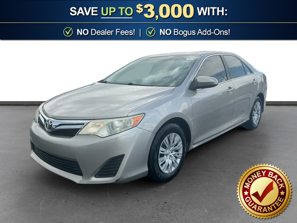 Champagne 2013 Toyota Camry LE Sedan Front-Wheel Drive 6-Speed Automatic