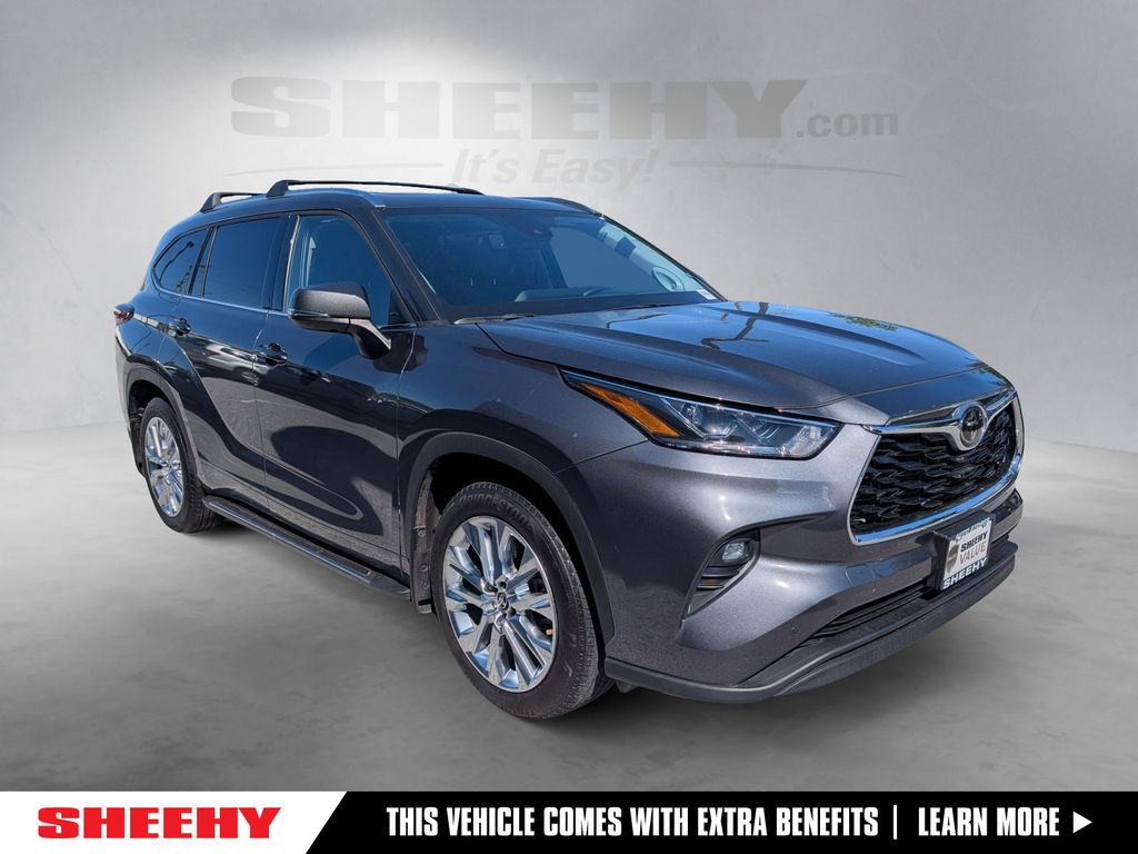 Magnetic Gray Metallic 2024 Toyota Highlander SUV / Crossover All-Wheel Drive 8-Speed Automatic