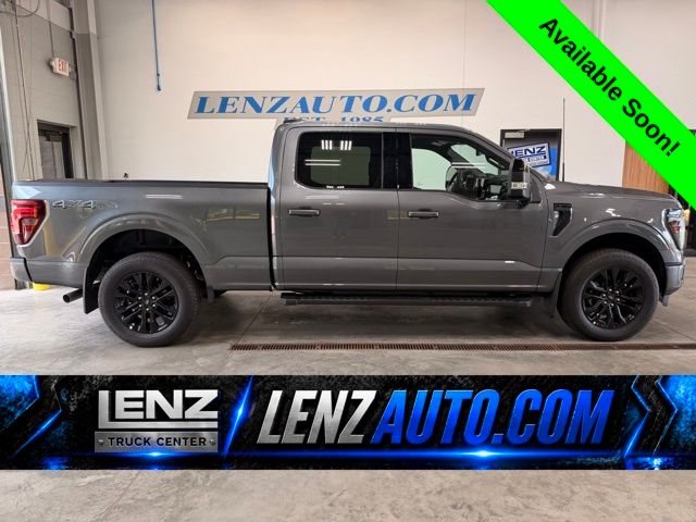 Carbonized Gray Metallic 2026 Ford F-150 Pickup Truck Four-Wheel Drive Automatic