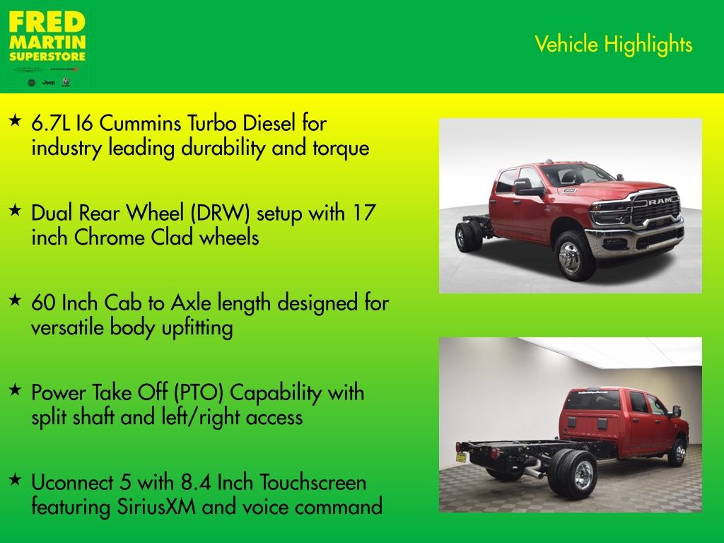 new 2026 Ram 3500 car, priced at $62,562