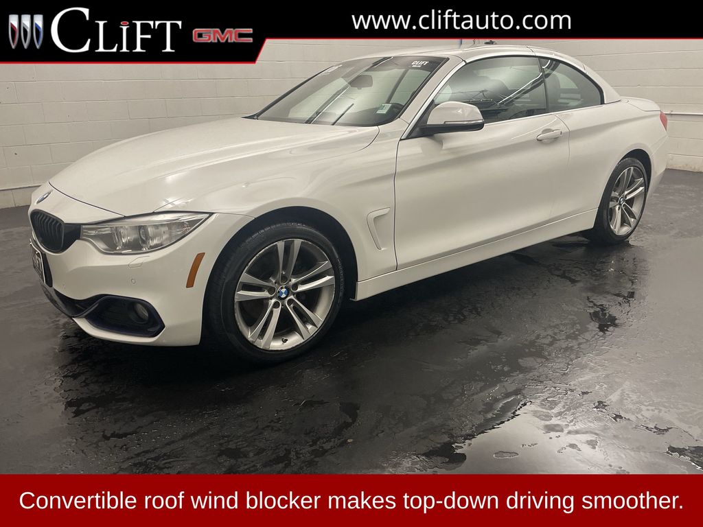 Alpine White 2016 BMW 4 Series Convertible All-Wheel Drive 8-Speed Automatic