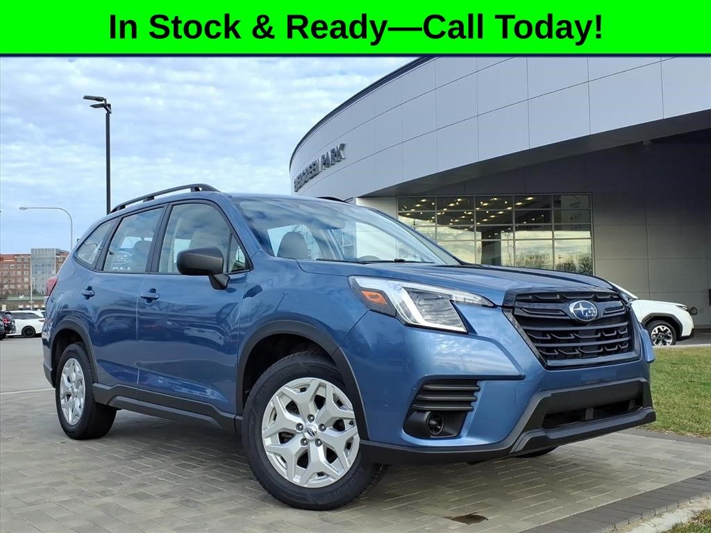 Horizon Blue Pearl 2024 Subaru Forester Crossover AWD SUV / Crossover All-Wheel Drive Continuously Variable Transmission
