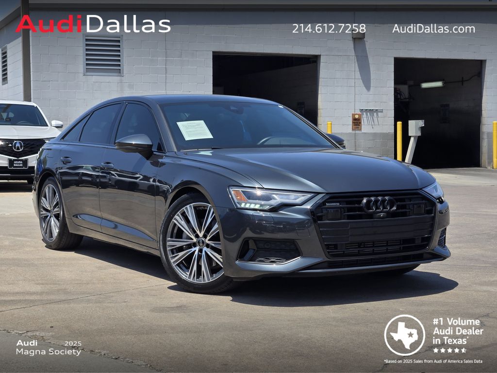 Manhattan Gray Metallic 2023 Audi A6 Sedan All-Wheel Drive 7-Speed Automatic