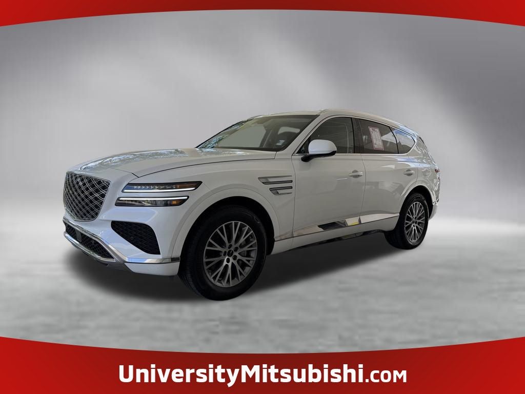White 2025 Genesis GV80 SUV / Crossover All-Wheel Drive 8-Speed Automatic