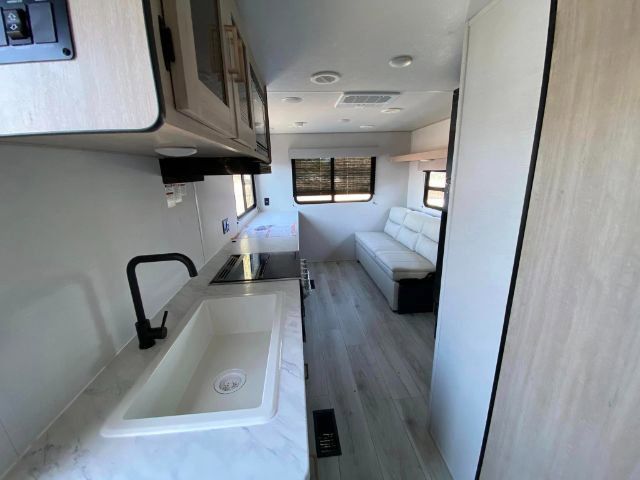 2024 Red / White Prime Time Avenger 22MKLE Travel Trailer