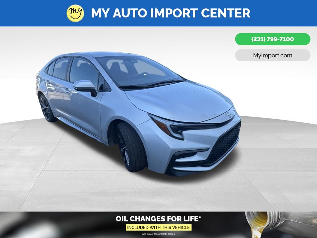 Classic Silver Metallic 2024 Toyota Corolla Sedan Front-Wheel Drive Continuously Variable Transmission