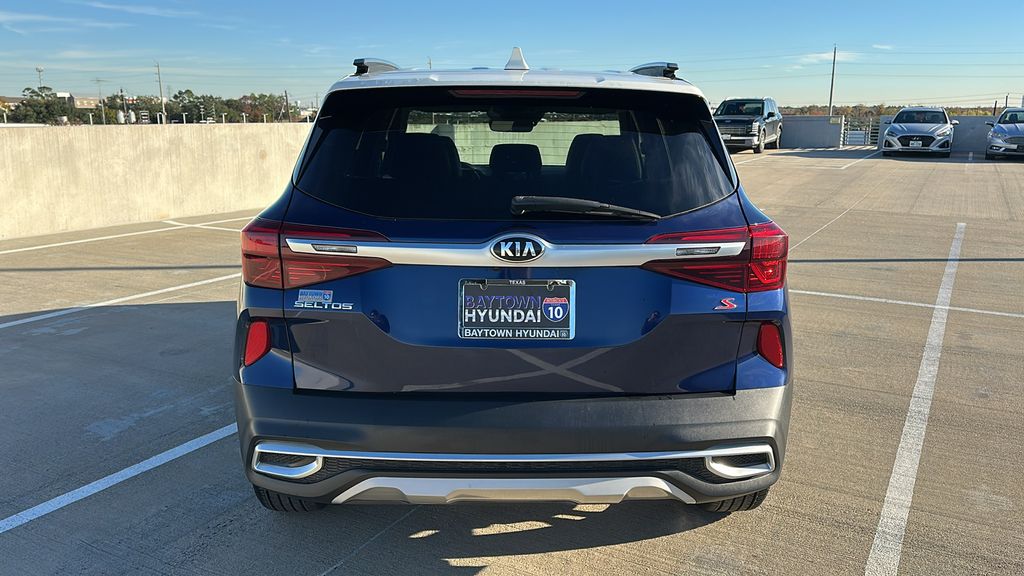 2021 Kia Seltos S Blue at Bayshore Chrysler Jeep Dodge Ram