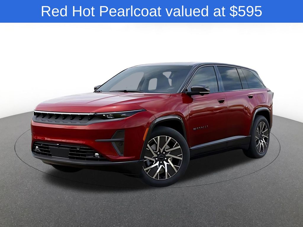 Red Hot Pearlcoat 2025 Jeep Wagoneer S Limited 4WD SUV / Crossover Four-Wheel Drive 1-Speed Automatic