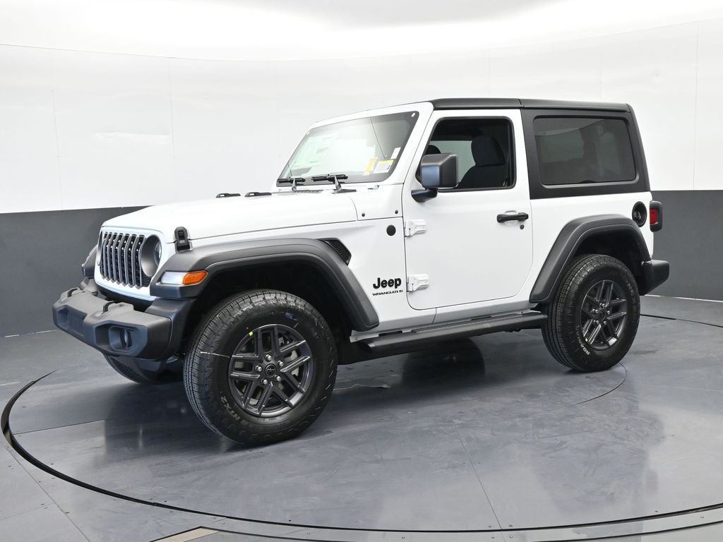 New 2026 Bright White Clearcoat Jeep Sport image 2