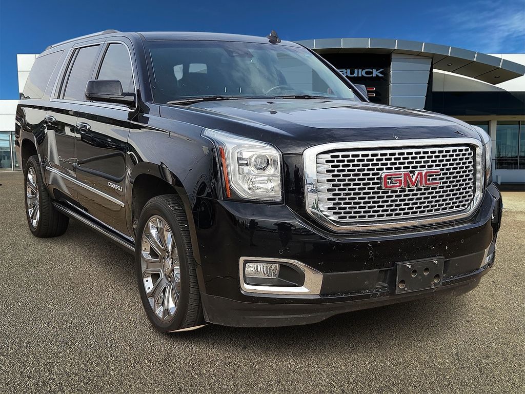 Onyx Black 2016 GMC Yukon XL Denali 4WD SUV / Crossover Four-Wheel Drive 8-Speed Automatic