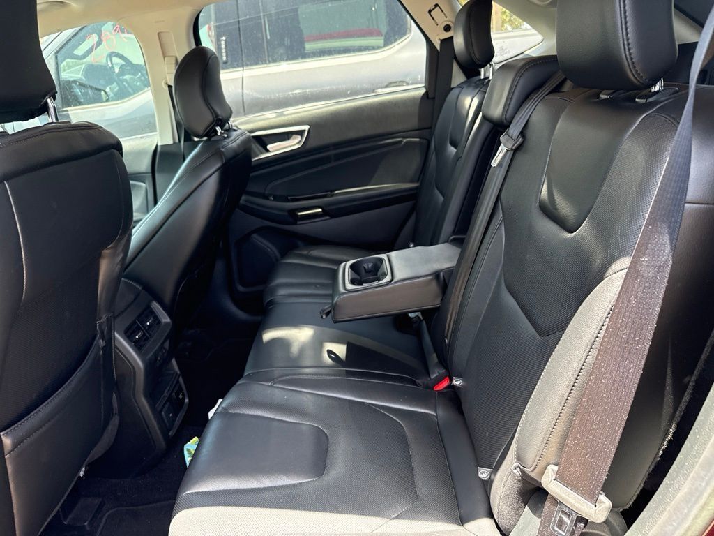2019 Ford Edge Titanium Red at Bravo Nissan